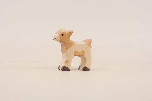 Holztiger Kid (Baby Goat) Wooden Toy – Farm Animal Figure