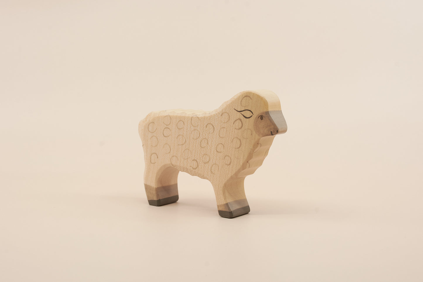 Holztiger Sheep – Wooden Standing Farm Animal Toy