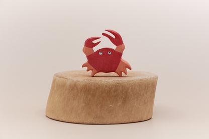 Holztiger Wooden Crab Figure