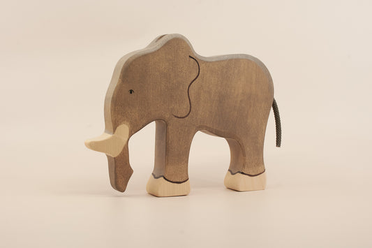Holztiger Elephant – Wooden Safari Animal Toy