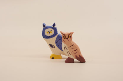 Holztiger Owl – Wooden Woodland Bird Toy